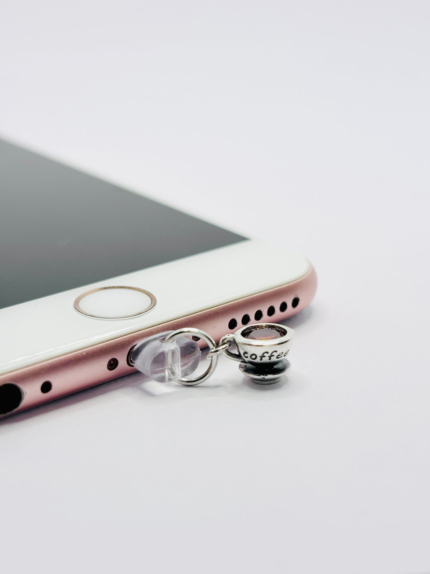 Mini Charm Kaffeetasse. Charm Anhänger für Coffee Lovers