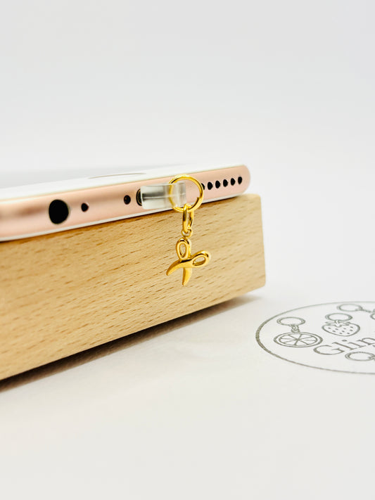 Schere Handy Charm. Kreative Energie fürs Smartphone.