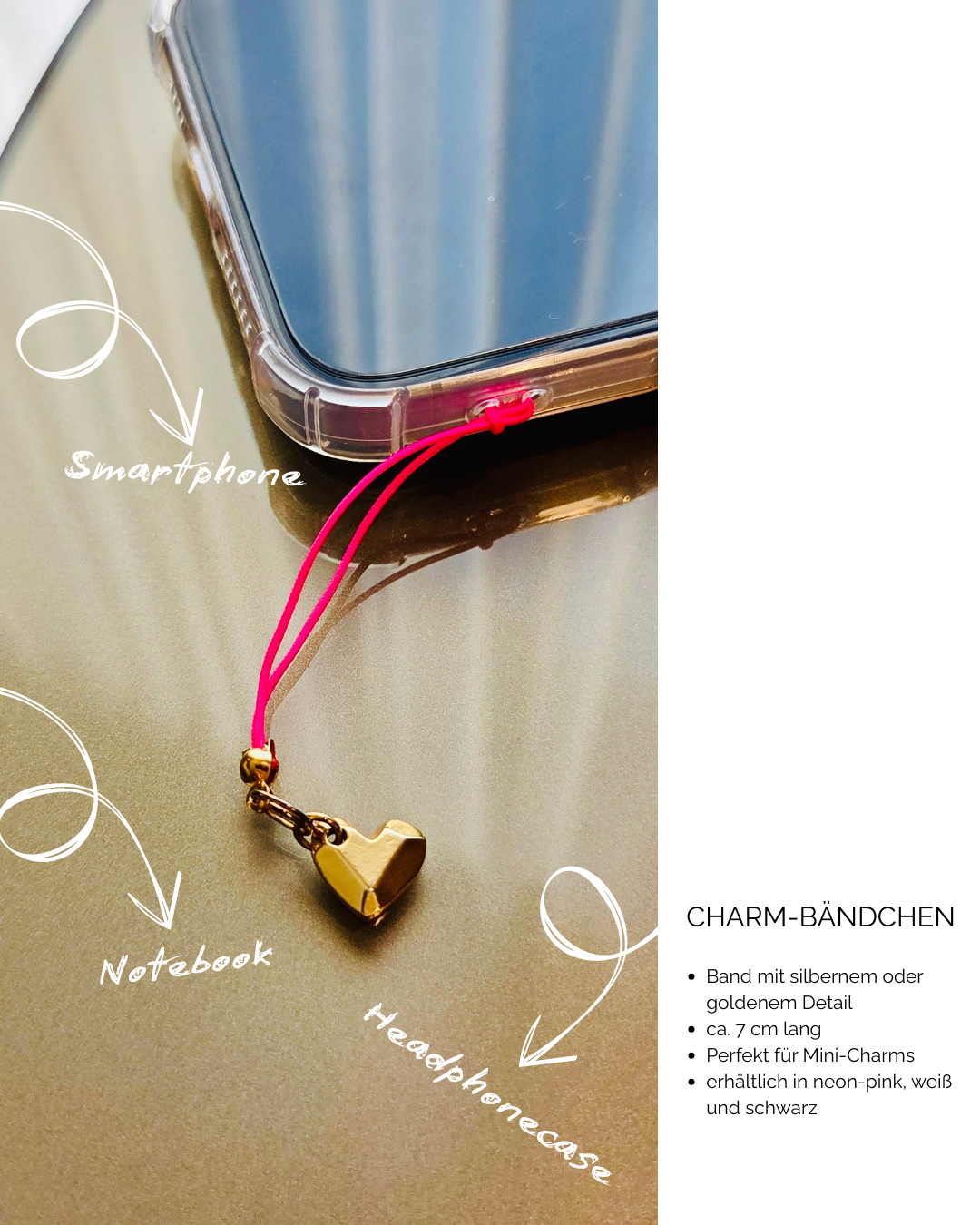 Adapter oder Charm-Bändchen Set (2er Set)