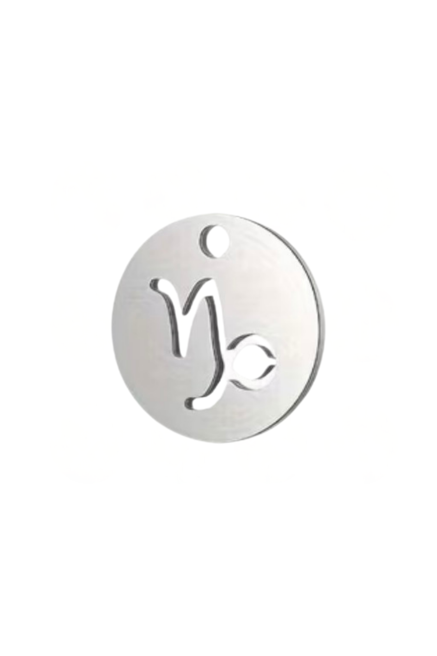 Sternzeichen Mini Charm 3D in Silber. Charm Anhänger mit astrologischem Symbol