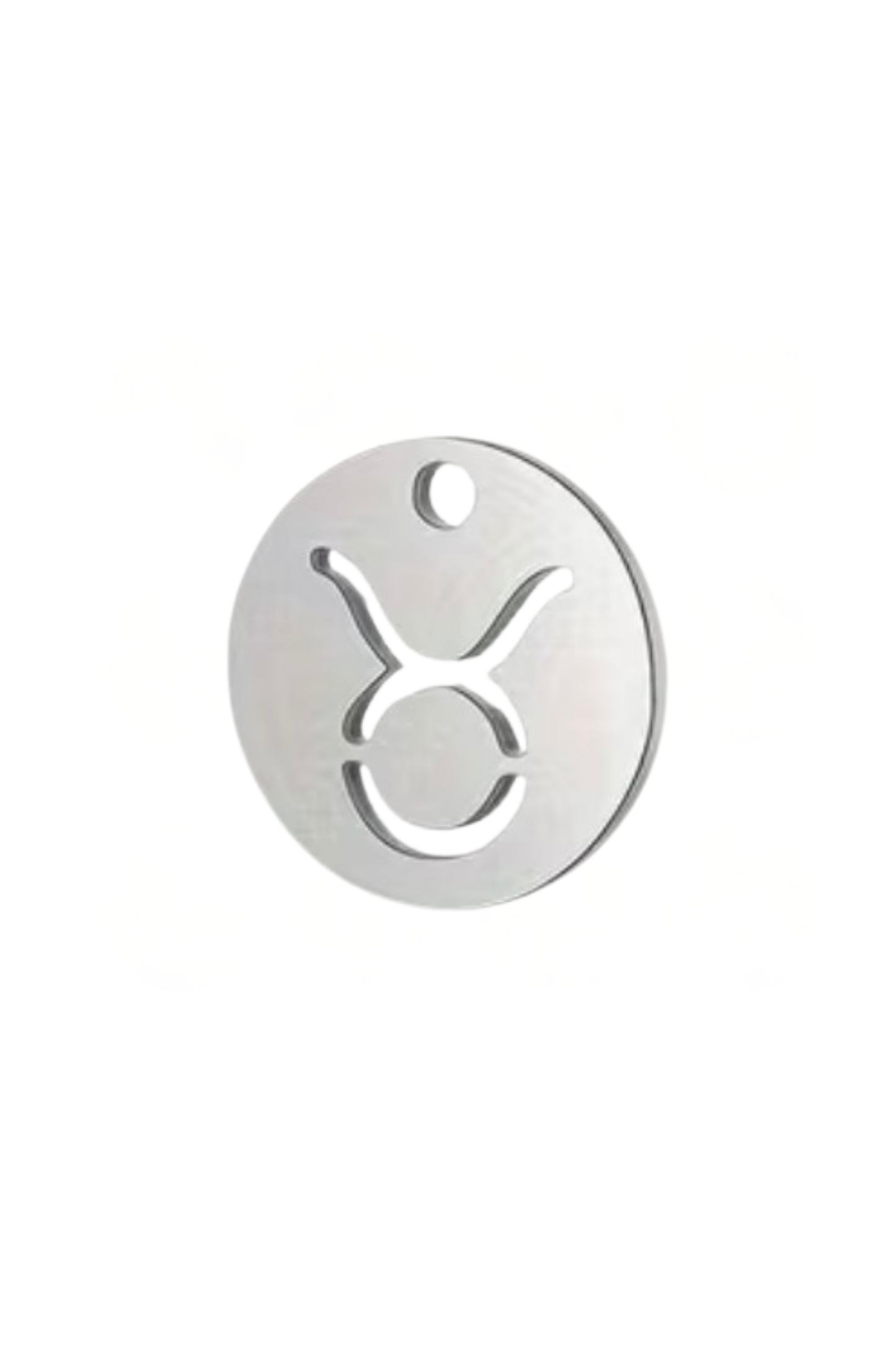 Sternzeichen Mini Charm 3D in Silber. Charm Anhänger mit astrologischem Symbol
