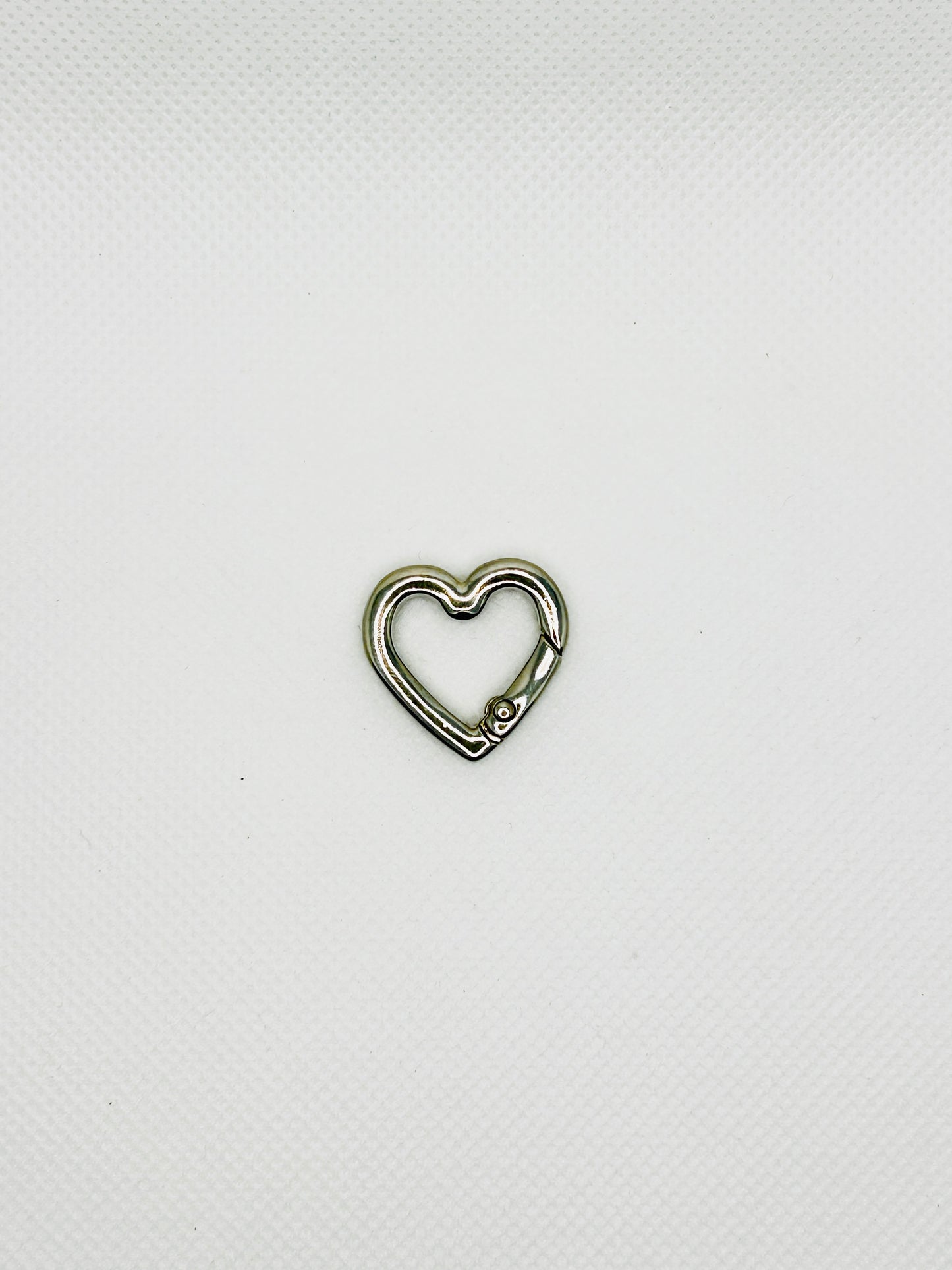 Herz Karabiner Gold oder Silber. Schlüsselanhänger Zubehör Taschenanhänger Schmuck DIY