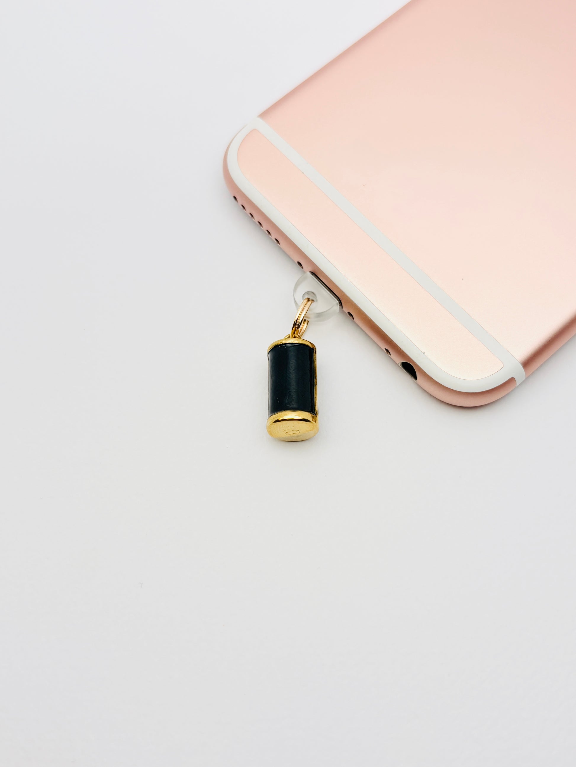 Pepsi Dose Mini Charm von GLINDLICHbyAnni, emaillierter Handy-Charm im Pop-Art-Design