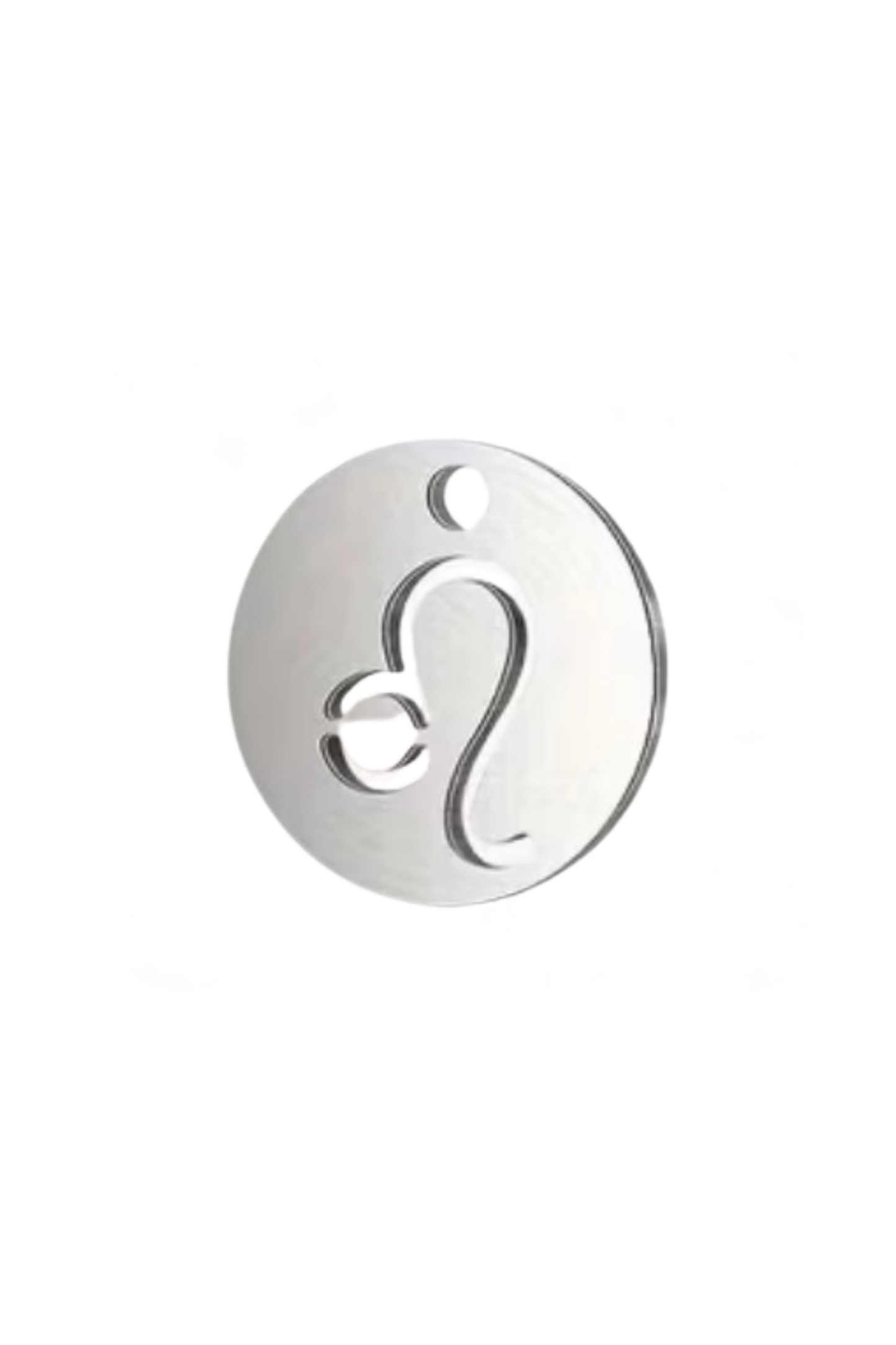 Sternzeichen Mini Charm 3D in Silber. Charm Anhänger mit astrologischem Symbol
