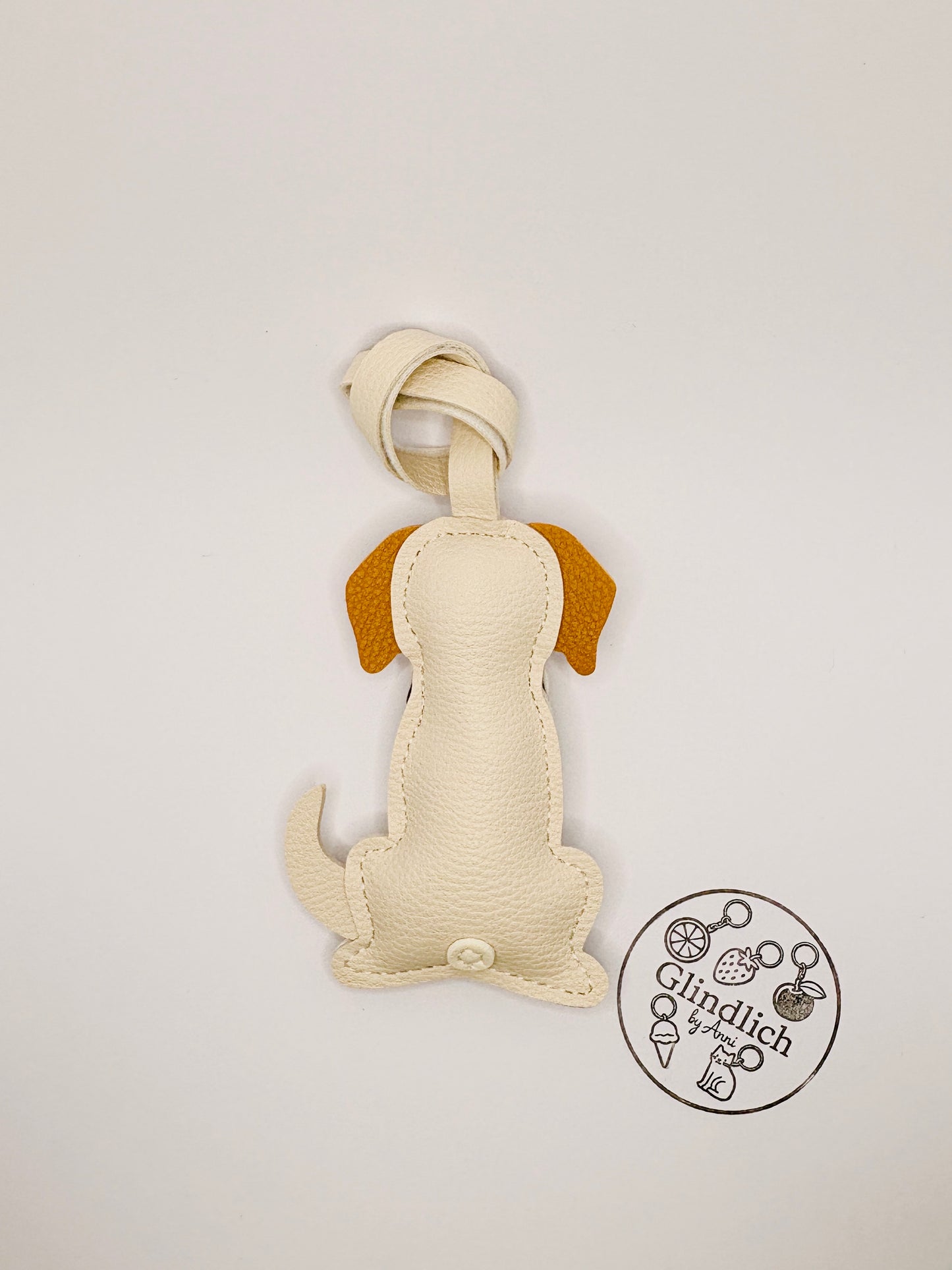 Hunde Schlüsselanhänger. Kunstleder Taschenanhänger. Rucksack Anhänger Hundeliebhaber Geschenk.