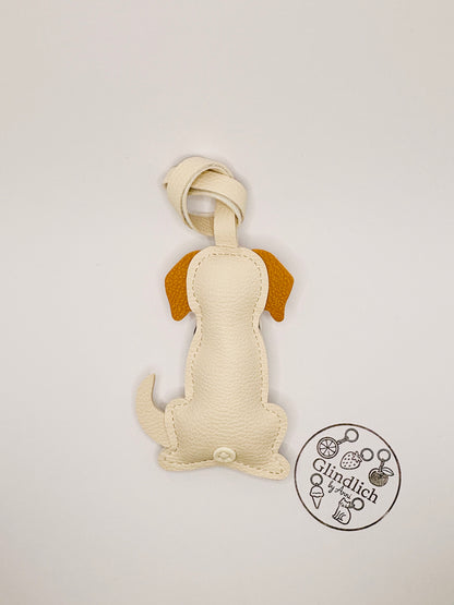Hunde Schlüsselanhänger. Kunstleder Taschenanhänger. Rucksack Anhänger Hundeliebhaber Geschenk.