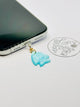 Tropischer Fisch Mini Charm. Meeresmagie am Smartphone.