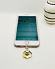 Perle & Blatt Mini Charm. Ein Hauch Luxus für dein Smartphone.