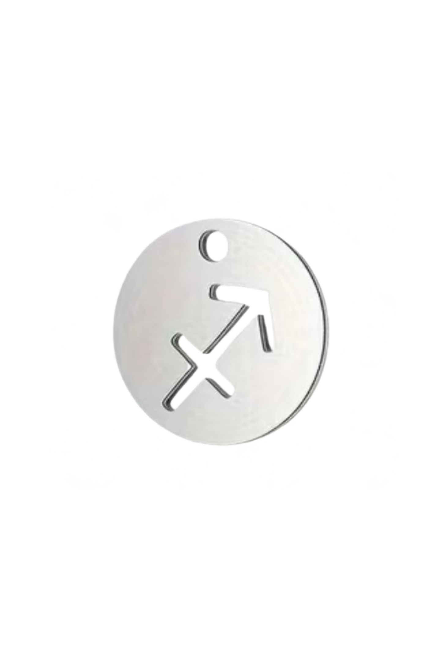 Sternzeichen Mini Charm 3D in Silber. Charm Anhänger mit astrologischem Symbol