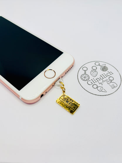 Kassette Handy Charm. Für alle Musik-Seelen und Retro-Herzen.