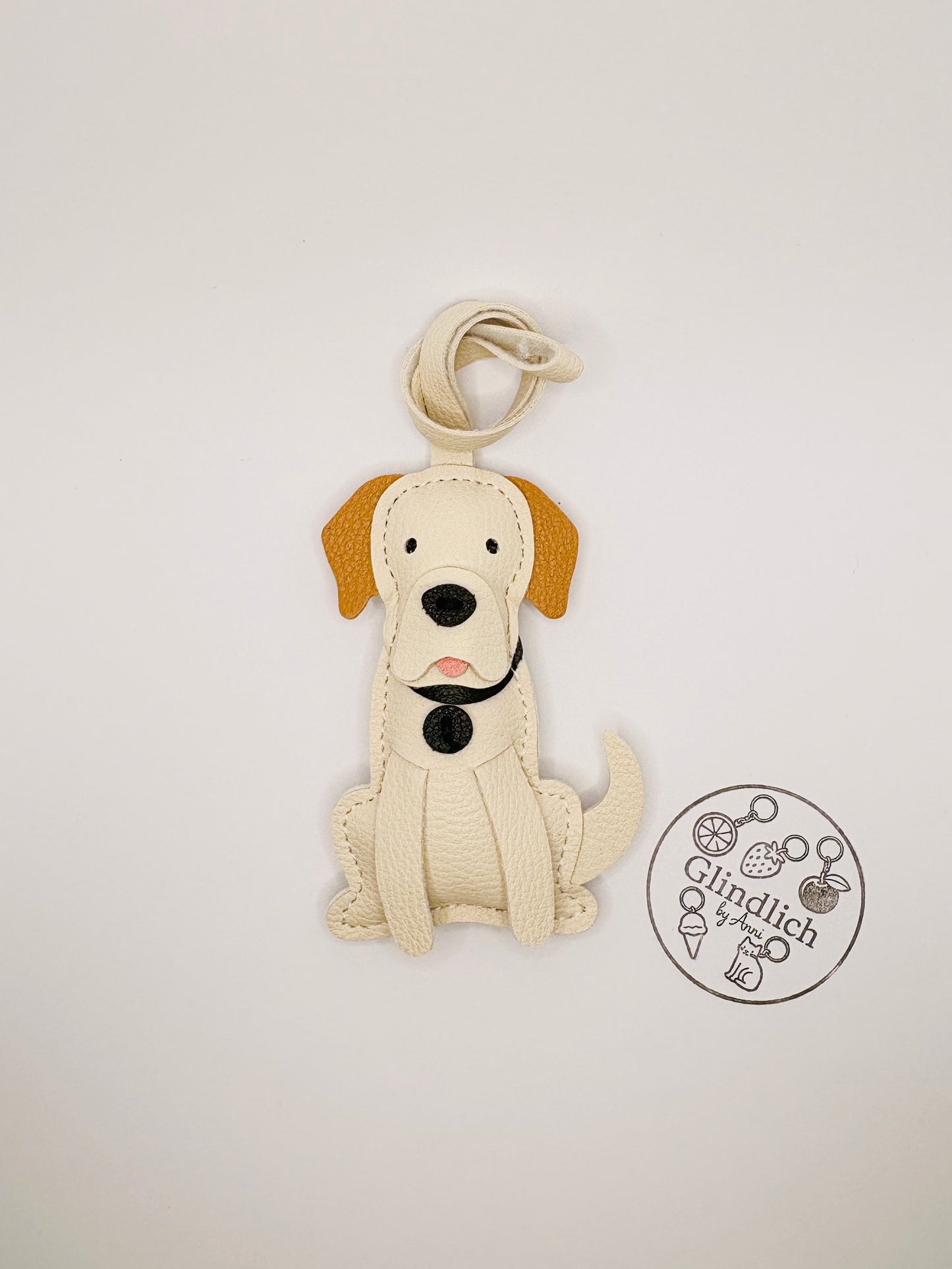 Hunde Schlüsselanhänger. Kunstleder Taschenanhänger. Rucksack Anhänger Hundeliebhaber Geschenk.