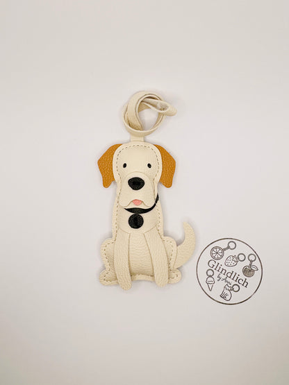 Hunde Schlüsselanhänger. Kunstleder Taschenanhänger. Rucksack Anhänger Hundeliebhaber Geschenk.