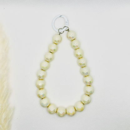 Perlenband Handykette Schlüsselanhänger Taschenanhänger. Charm für Smartphone, Bag & more