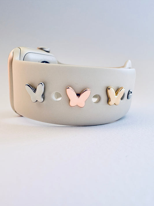 Schmetterling Watch Charm. Für alle, die ihren Alltag mit Leichtigkeit tragen.
