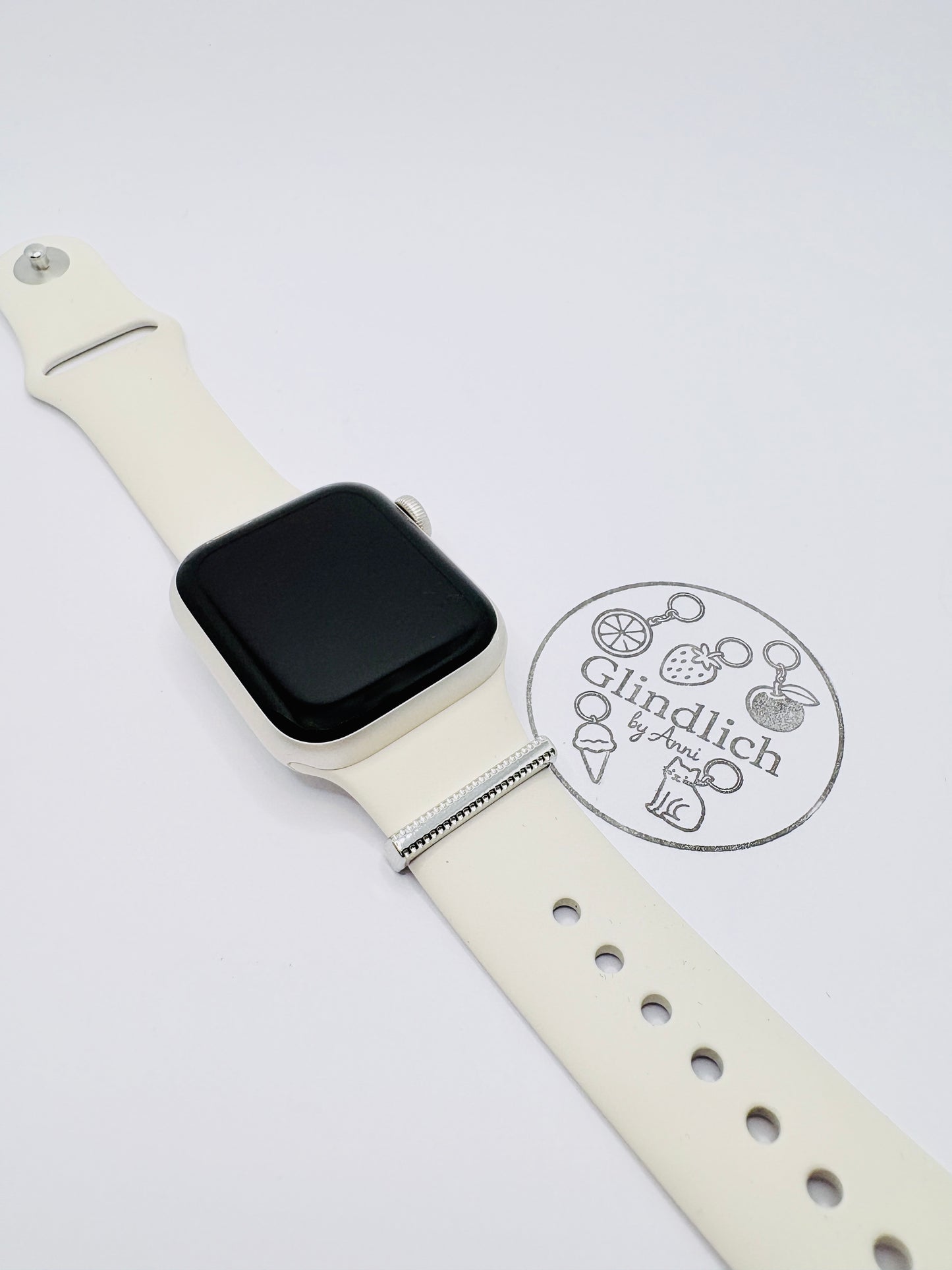 Smartwatch Charm „Eleganz“ in Gold, Roségold oder Silber. Dein Glanzmoment fürs Handgelenk!