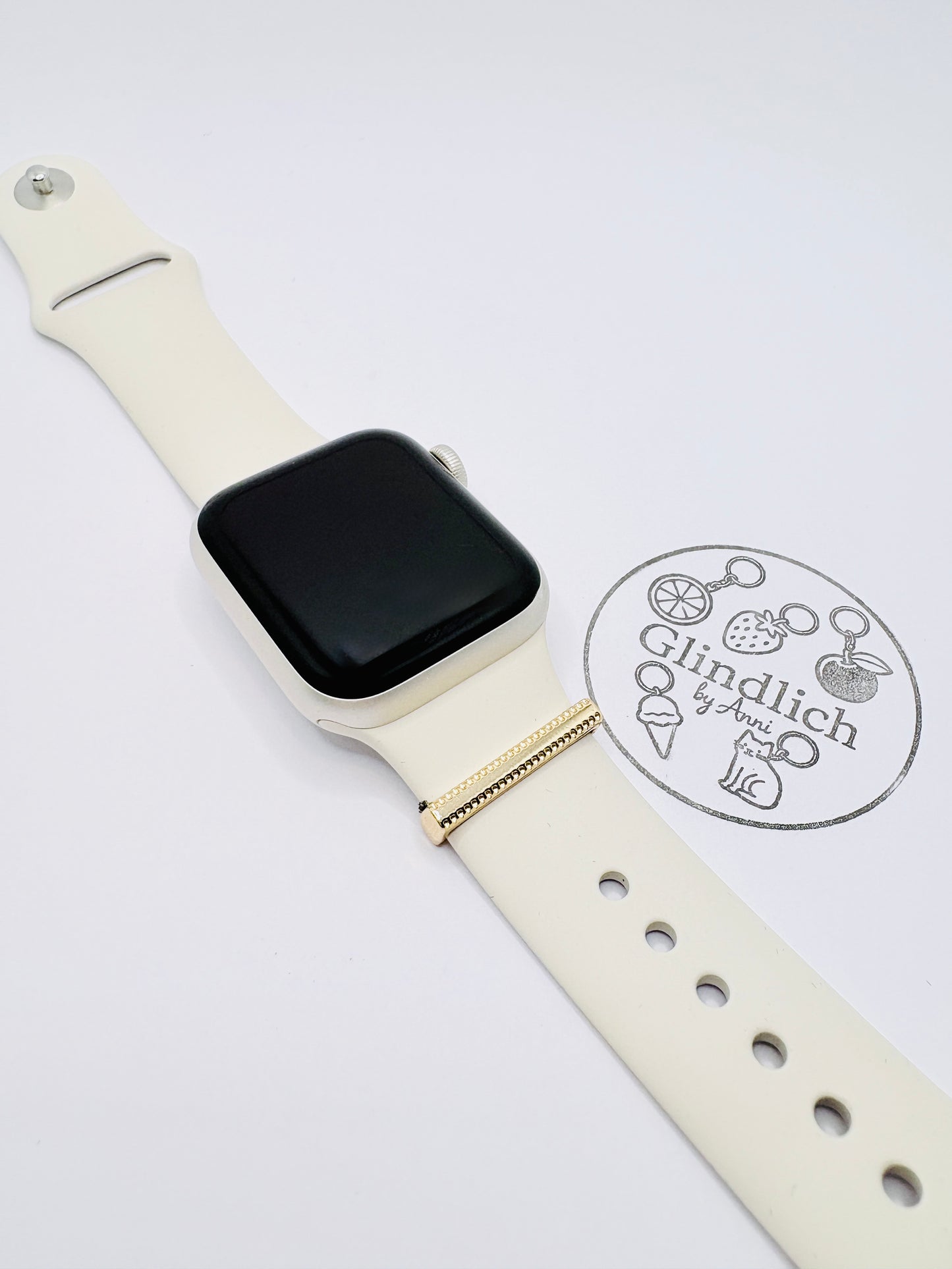 Smartwatch Charm „Eleganz“ in Gold, Roségold oder Silber. Dein Glanzmoment fürs Handgelenk!