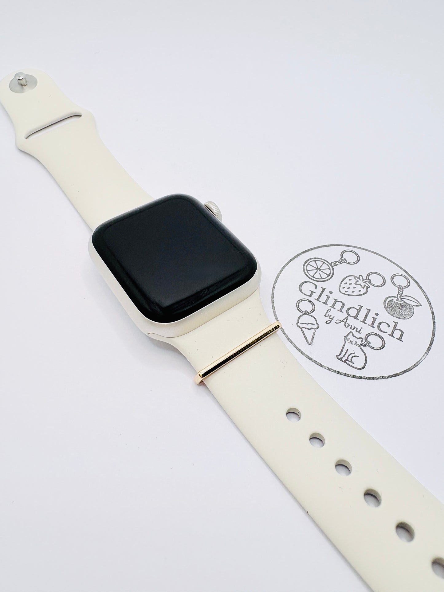 Smartwatch Charm „Minimal“ in Gold, Roségold oder Silber. Dein Glanzmoment fürs Handgelenk!