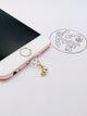 Croissant Mini Charm. Französisches Flair fürs Smartphone.