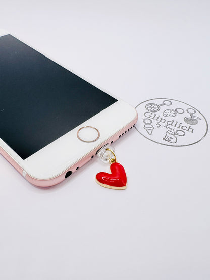 Rotes Herz Accessoire. Dein täglicher Glücksbringer.