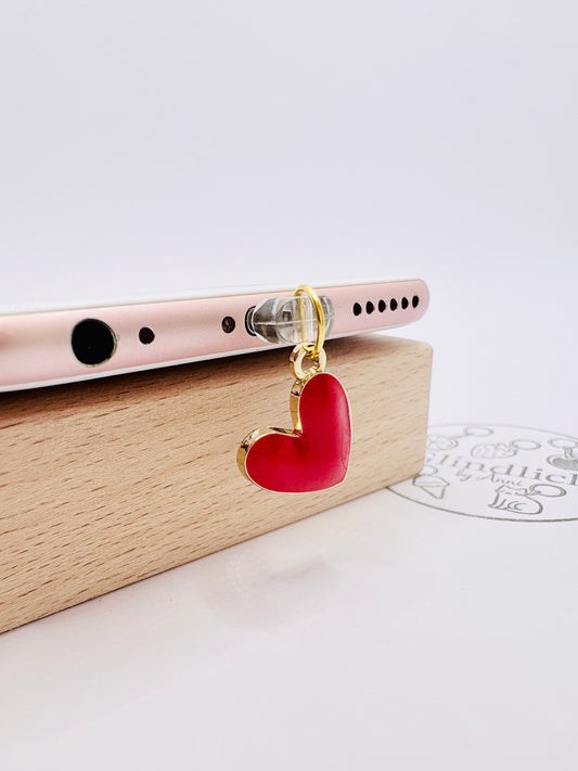 Rotes Herz Accessoire. Dein täglicher Glücksbringer.