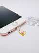 Maneki Neko Mini Charm. Winkendes Glück fürs Smartphone.