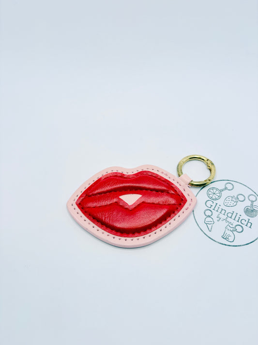 Kussmund Schlüsselanhänger. Statement-Lips