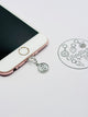 Yin Yang Mini Charm. Symbol for balance and harmony.