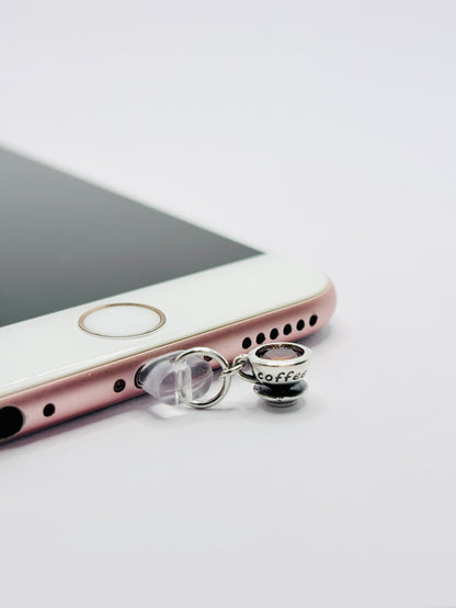 Mini Charm Kaffeetasse. Charm Anhänger für Coffee Lovers