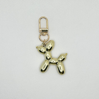 Ballonhund Schlüsselanhänger Bunt. Lustiges Accessoire für Tasche, Schlüssel oder Kopfhörer