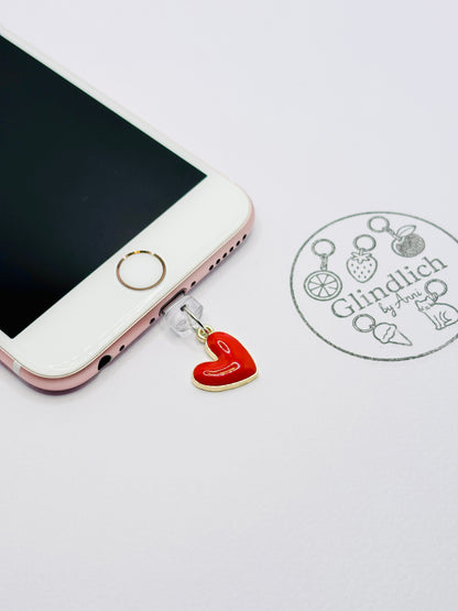 Rotes Herz Accessoire. Dein täglicher Glücksbringer.