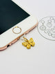 Schmetterling Mini Charm. Leichtigkeit und Wandel fürs Smartphone.