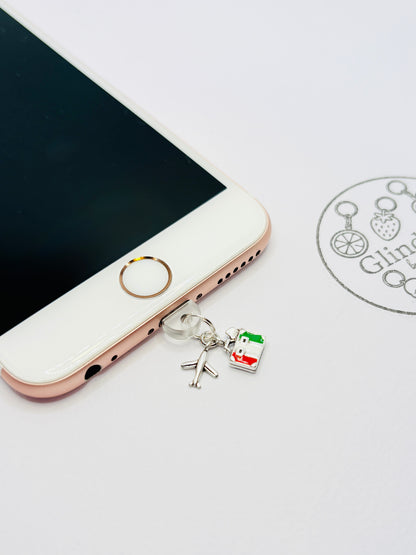 Bella Italia! Flugzeug und Koffer Charm. Für kleine Reisemomente im Alltag