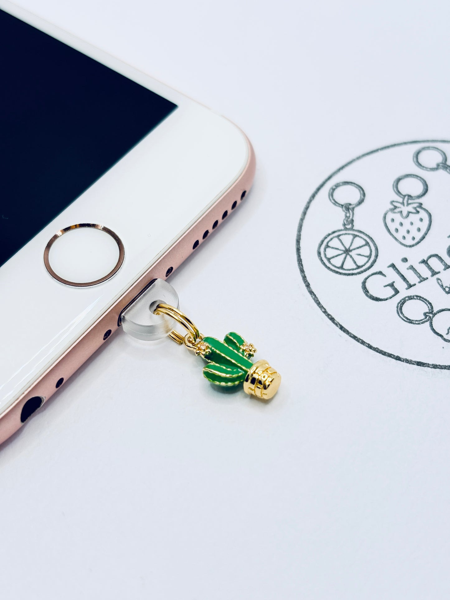 Kaktus Handy Charm. Sommervibes fürs Smartphone.