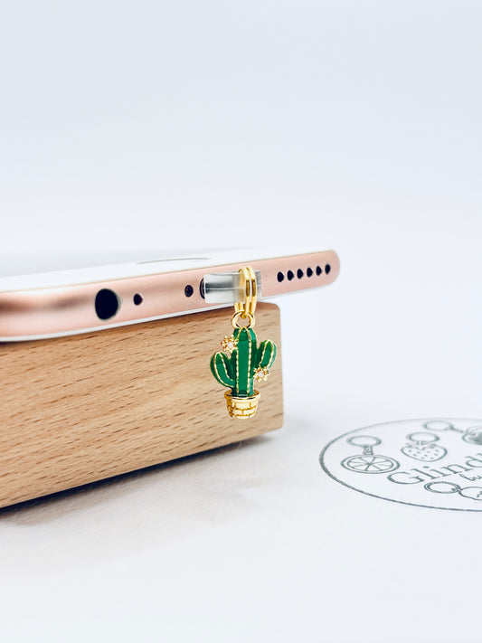 Kaktus Handy Charm. Sommervibes fürs Smartphone.