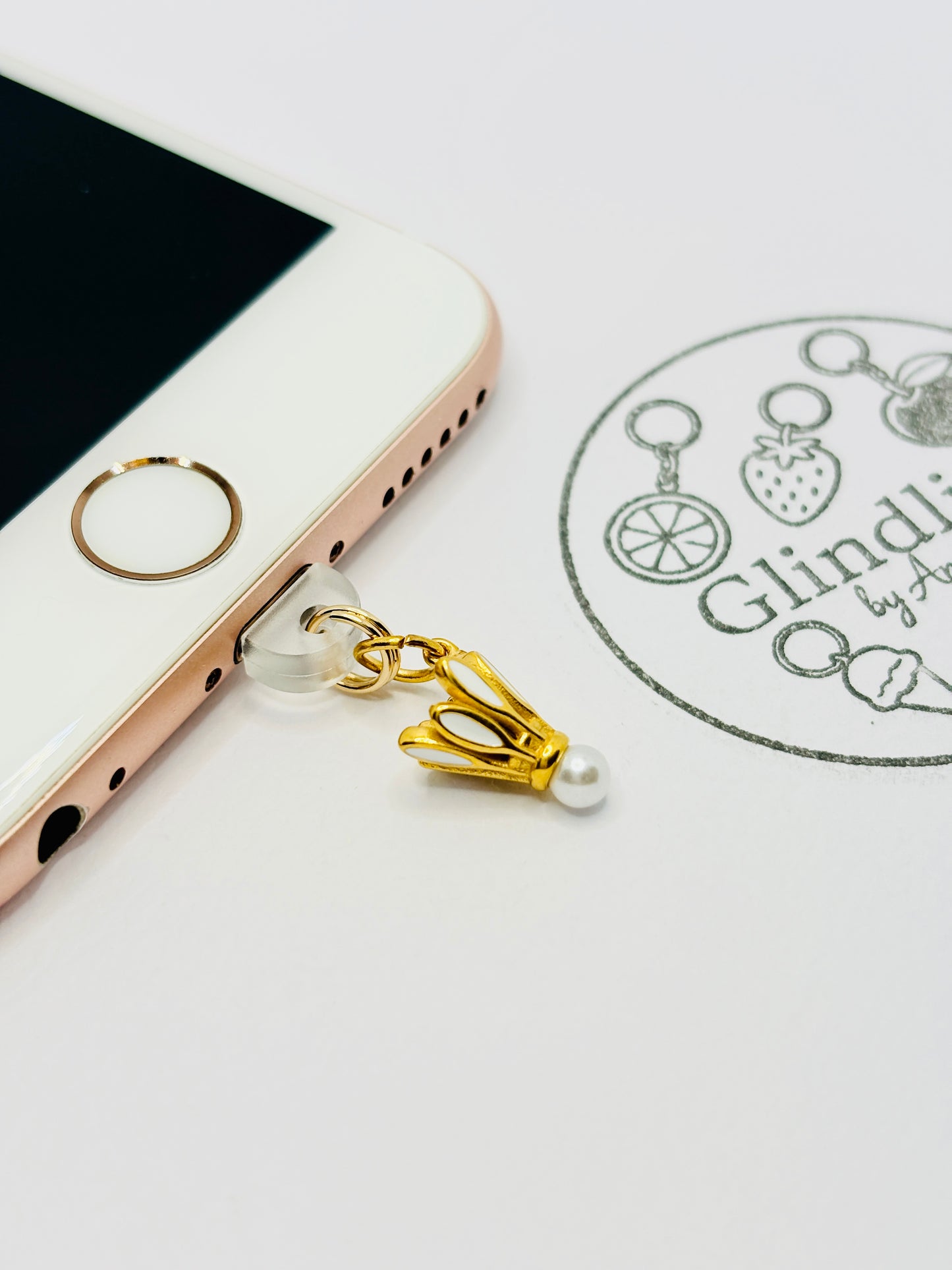 Federball Handy Charm. Spielerische Leichtigkeit fürs Smartphone.