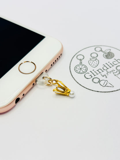 Federball Handy Charm. Spielerische Leichtigkeit fürs Smartphone.