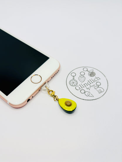Avocado Handy Charm. Frische Lieblingsdetails fürs Smartphone.