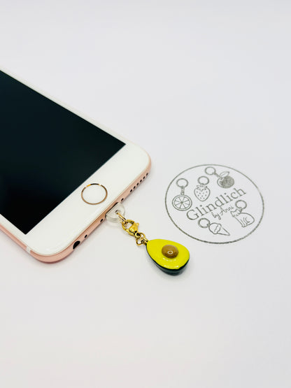 Avocado Handy Charm. Frische Lieblingsdetails fürs Smartphone.