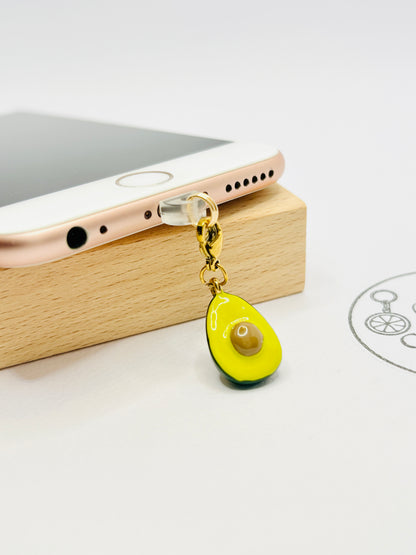 Avocado Handy Charm. Frische Lieblingsdetails fürs Smartphone.