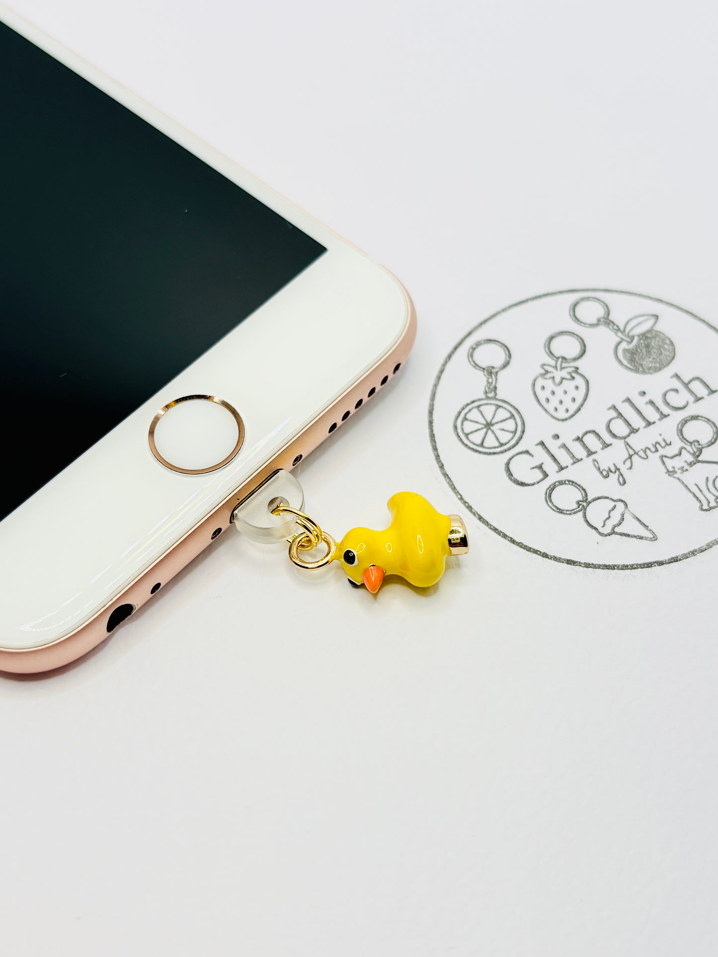 Ente Handy Charm. Heitere Unbeschwertheit fürs Smartphone.