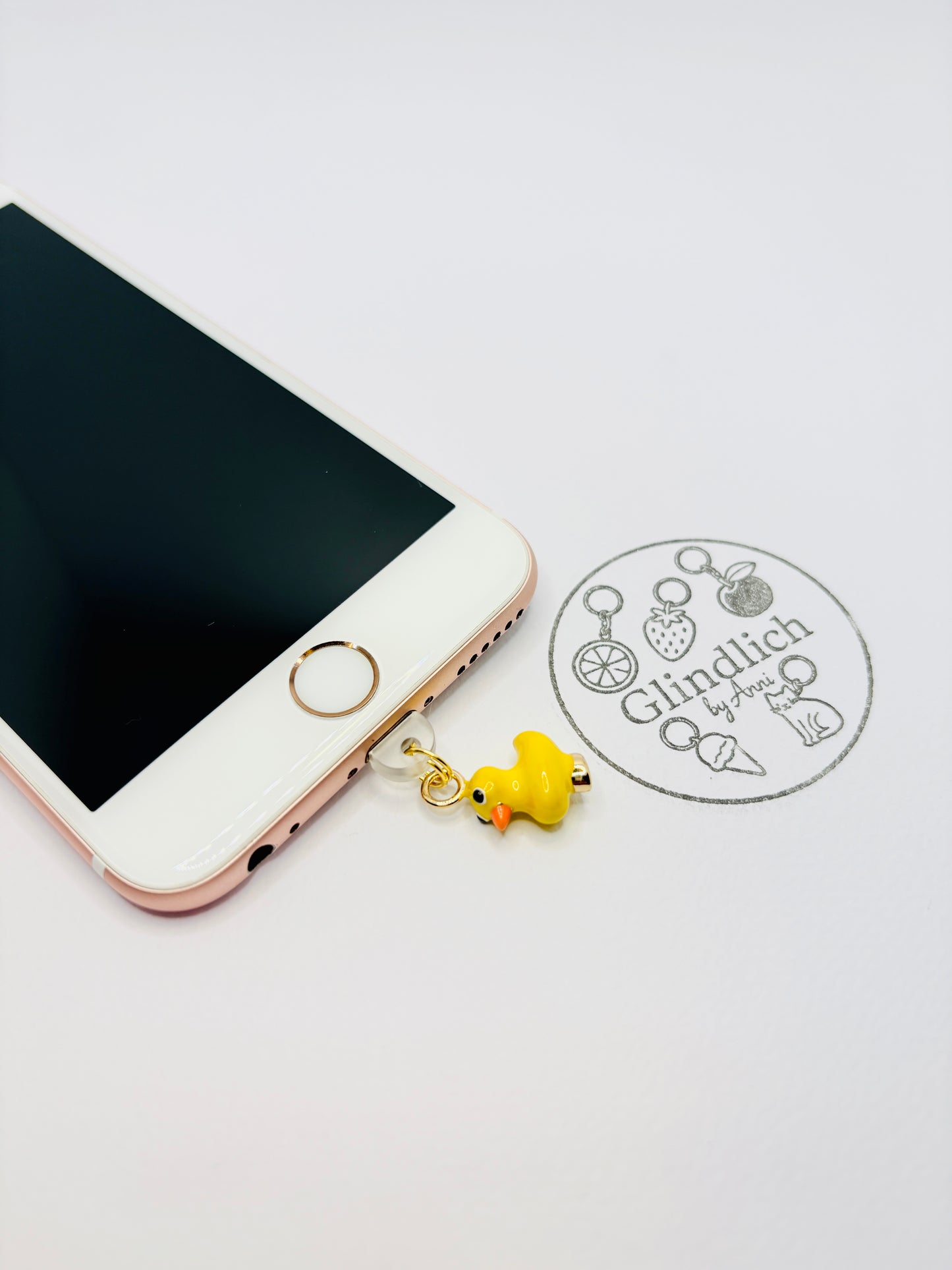 Ente Handy Charm. Heitere Unbeschwertheit fürs Smartphone.