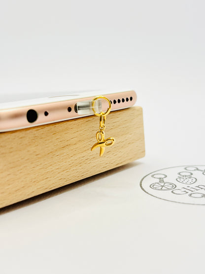 Schere Handy Charm. Kreative Energie fürs Smartphone.