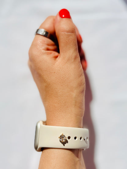 Diamant Watch Charm. Funkelnder Glanz fürs Handgelenk.