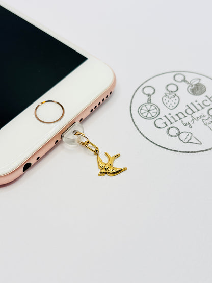 Schwalbe Handy Charm. Freiheit und Hoffnung fürs Smartphone.