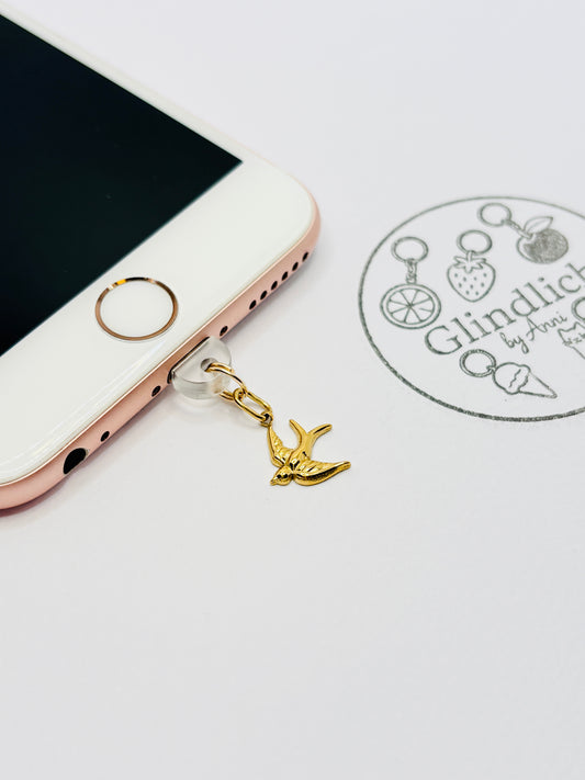 Schwalbe Handy Charm. Freiheit und Hoffnung fürs Smartphone.