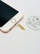 Schlüssel Mini Charm. Symbol für Vertrauen und Verbindung.