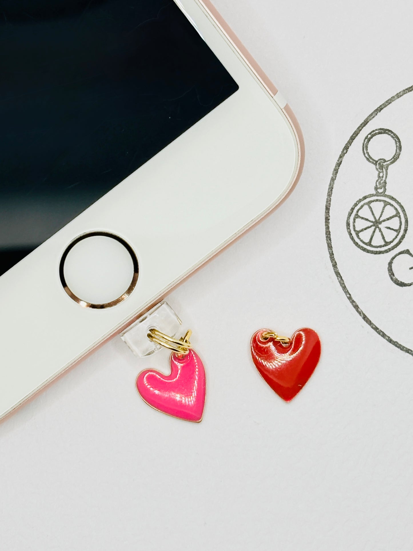 Herz Mini Charm. Kleine Liebe, großes Gefühl.