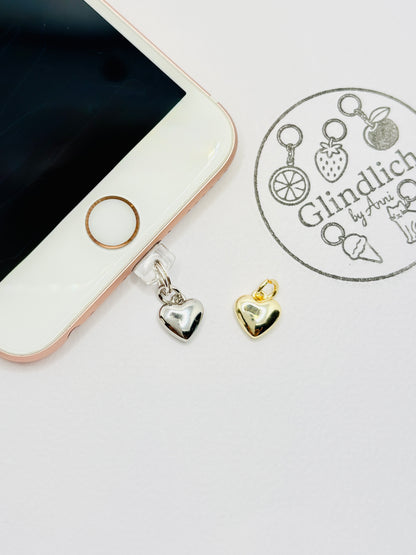Herz Mini Charm. Trag deine Liebe immer bei dir.