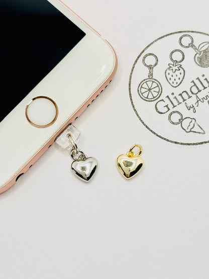 Herz Mini Charm. Trag deine Liebe immer bei dir.