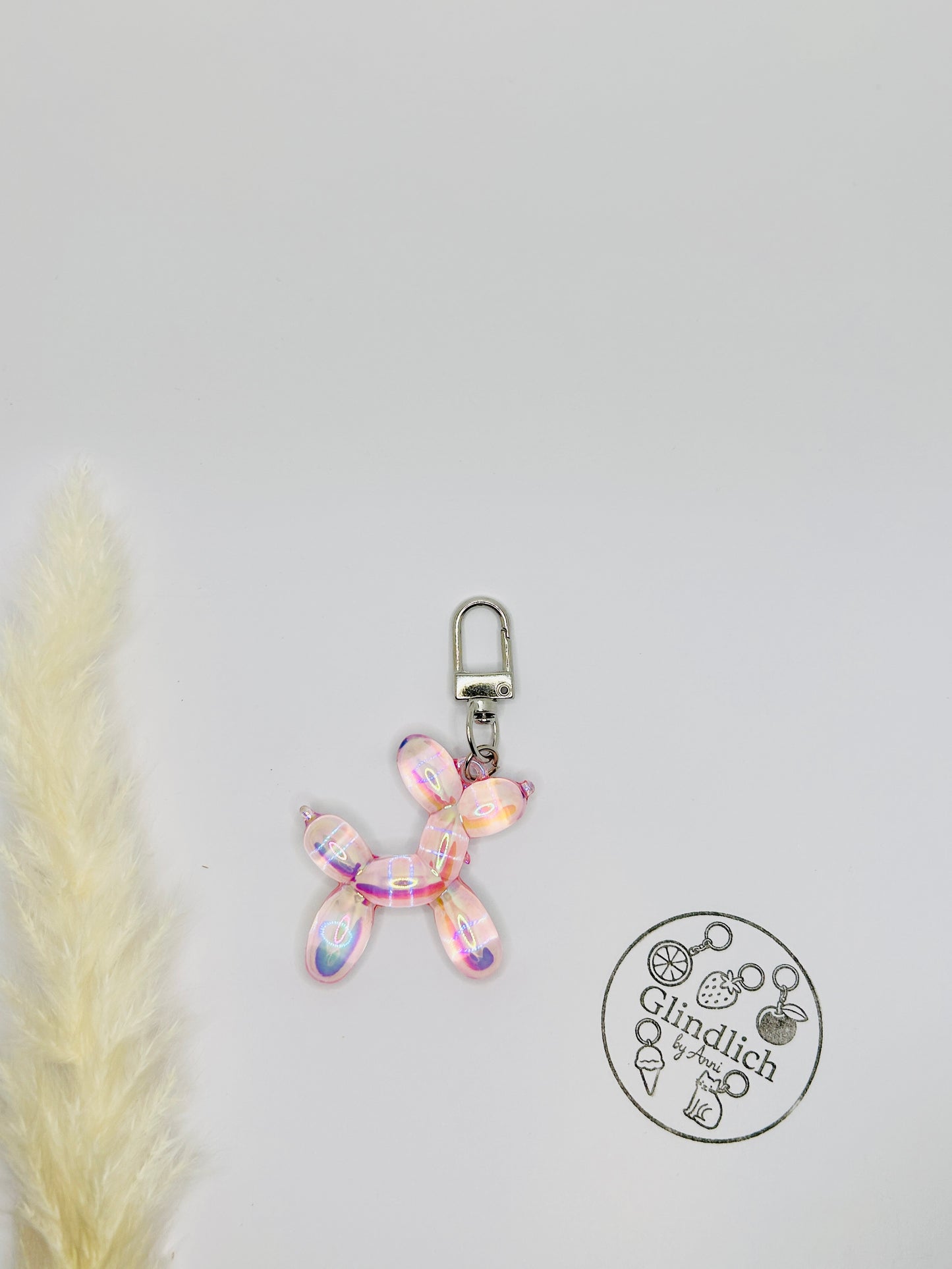 Balloon Dog Charm Anhänger für Taschen und Accessoires